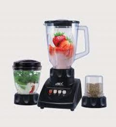 Anex AG-695UB Deluxe Blender & Grinde 3 in 1  - 2 Years Brand Warranty (3 Months 0% Percent Profit Product Available on 48 Months Installment) N.T
